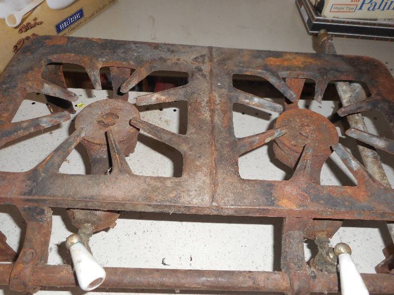 DUEL CAST IRON PROPANE BURNERS