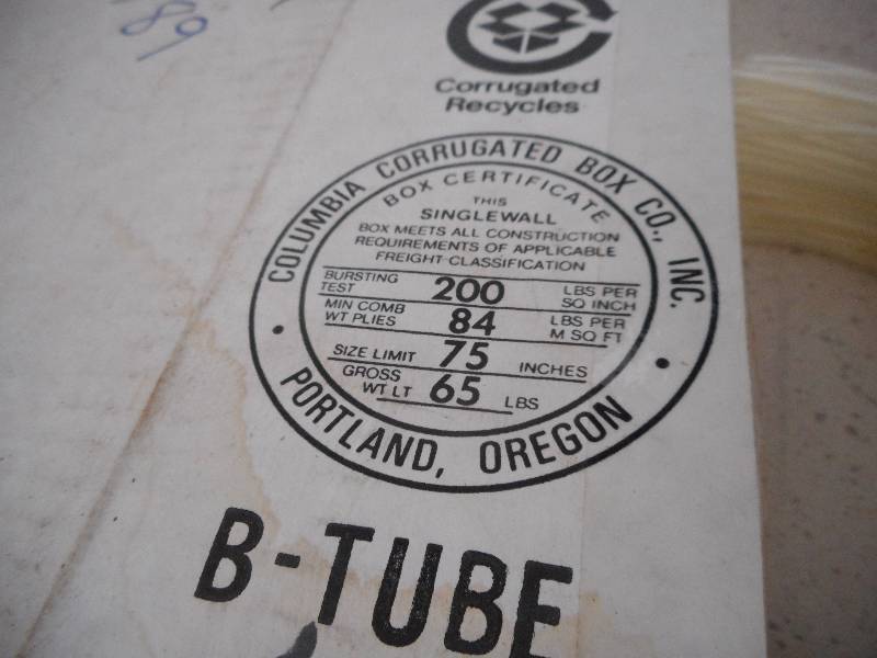 BOX OF B TUBE