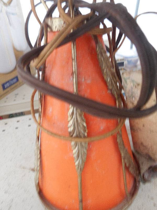 2 ANTIQUE LIGHTS