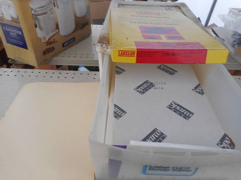 OFFICE SUPPLIES AND TOTE