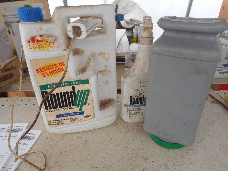 ROUND UP AND FERTILIZER