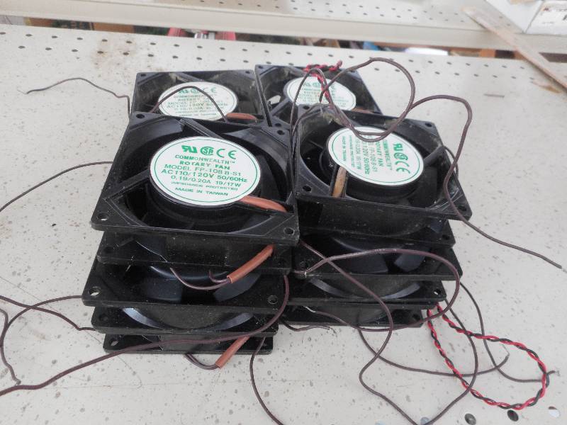 10 COMPUTER FANS