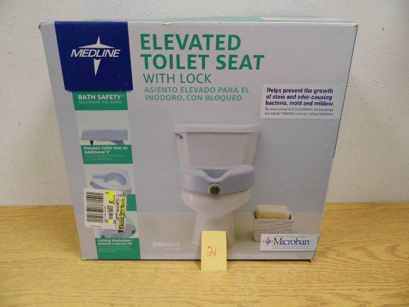 lot 21 image: Elevated Toilet Seat