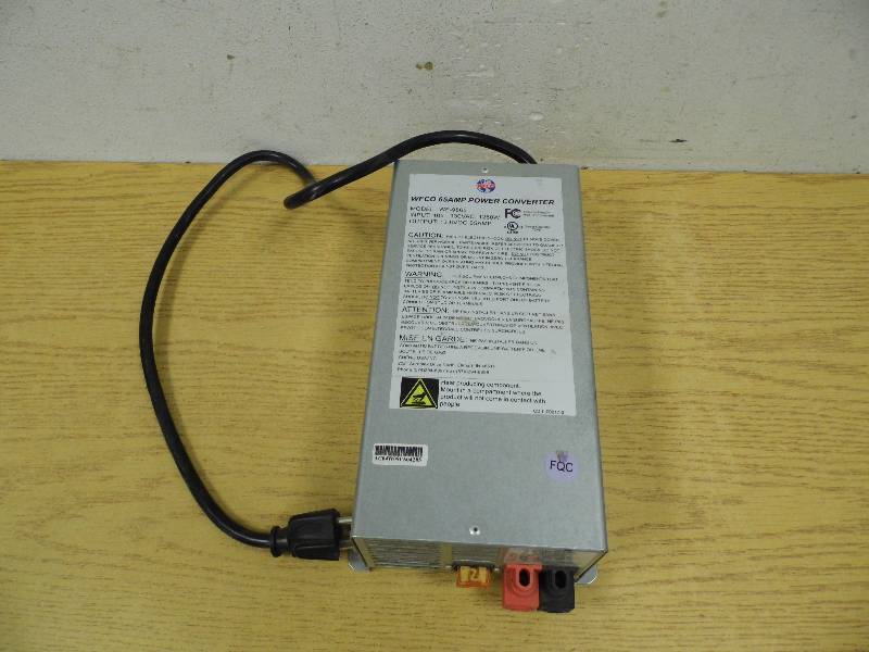 lot 27 image: 65 Amp Power Converter