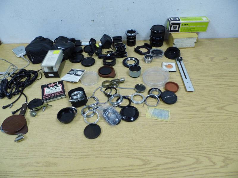 lot 44 image: Assorted Camera Lenses & Supplies