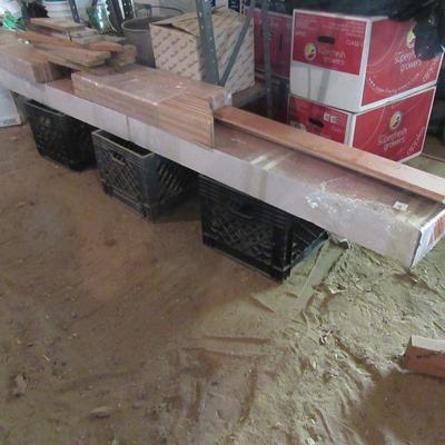 Bundle of Wood Flooring