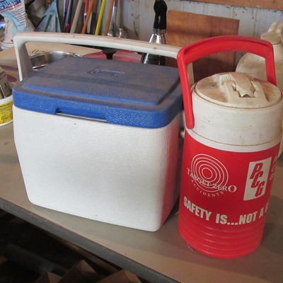 Lunch Cooler and Water Jug