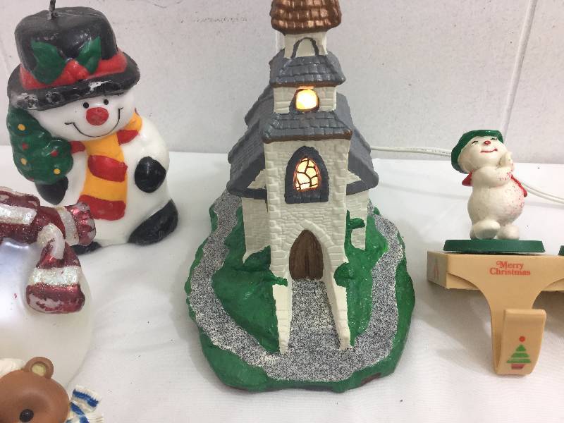 Lot of 12 Christmas Decorations