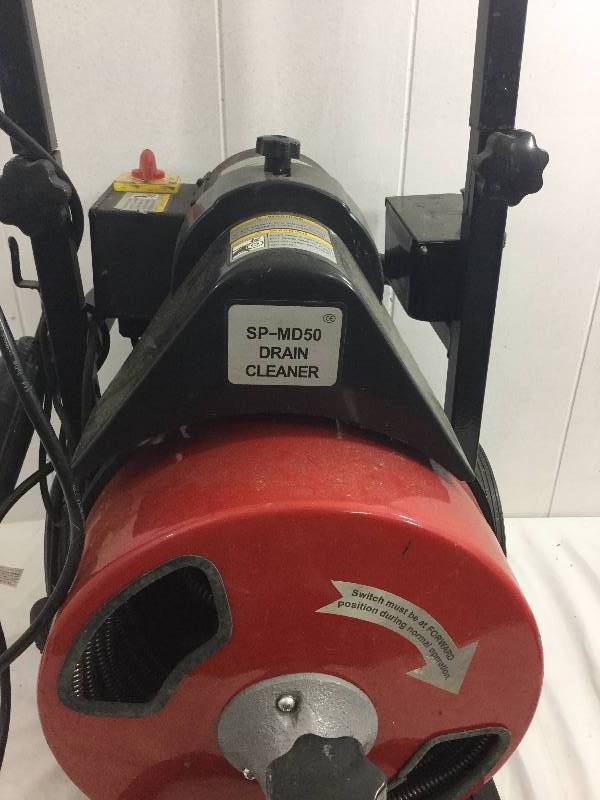 Working  Electric Snake Drain Cleaner