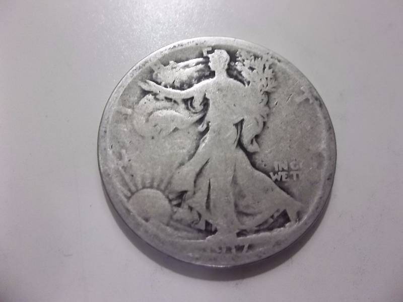 1917 S Walker Half Dollar
