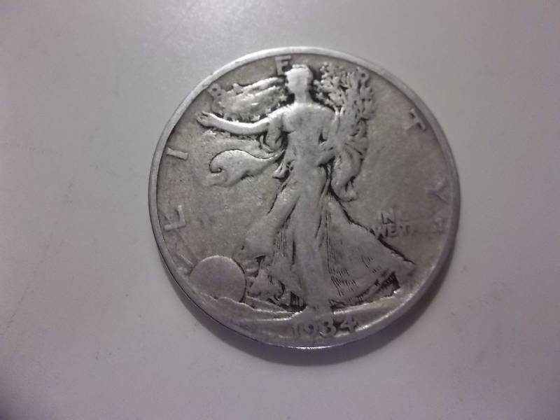 1934 S Walker Half Dollar
