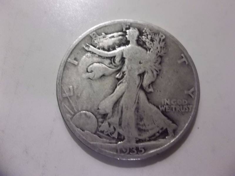 1935 S  Walker Half Dollar