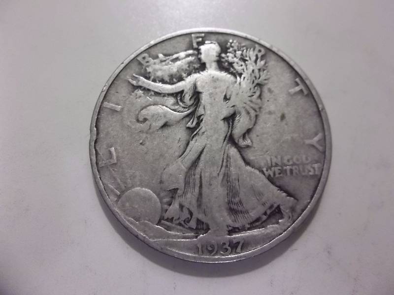 1937 D Walker Half Dollar