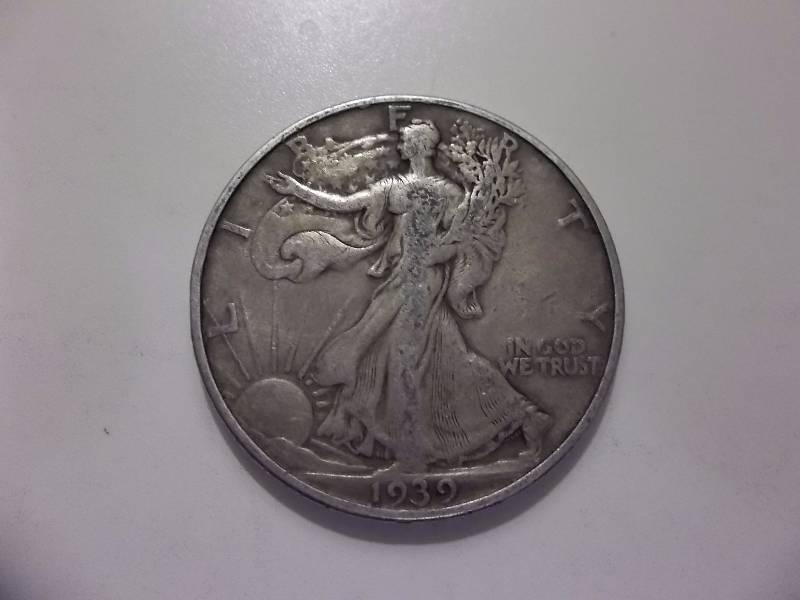 1939 D Walker Half Dollar Better Grade