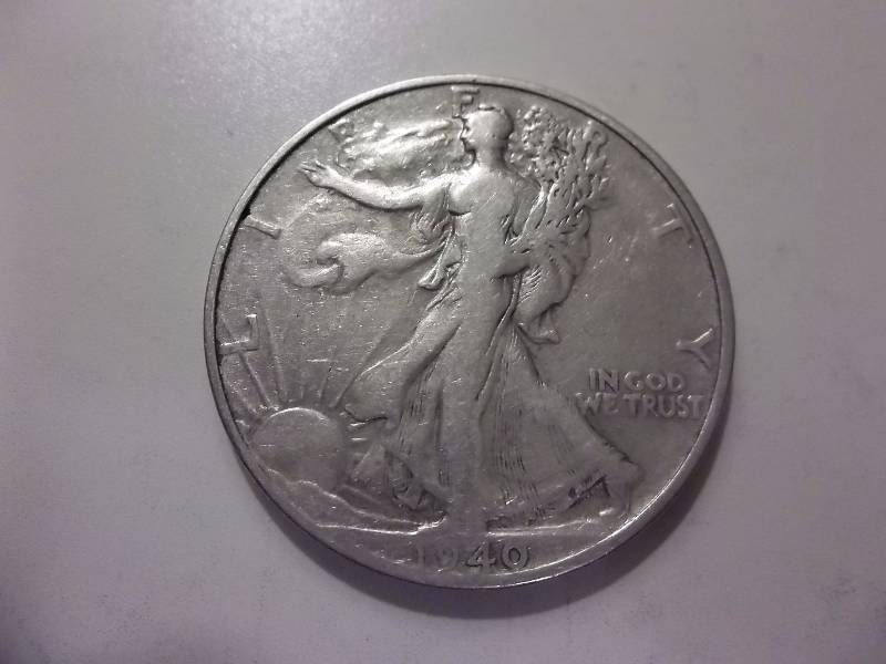 1940 S Walker Half Dollar Better Grade
