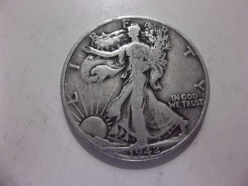 1942 D Walker Half Dollar Better Grade