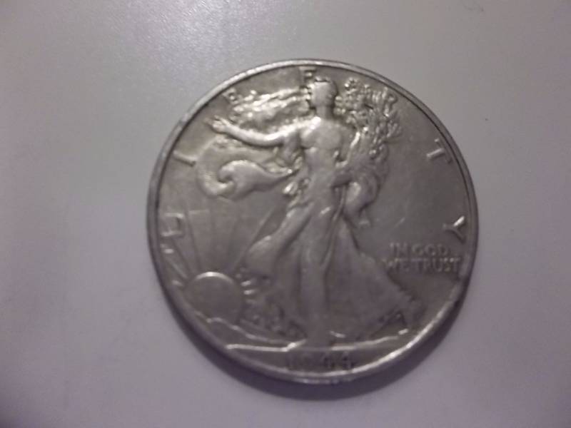 1944 D Walker Half Dollar Better Grade