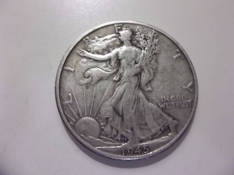 1945 D  Walker Half Dollar Better Grade