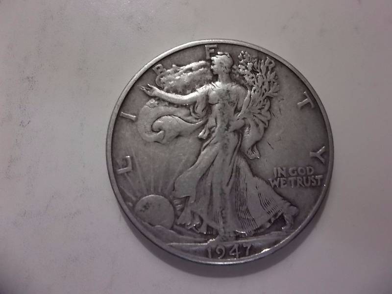 1947 D Walker Half Dollar Better Grade