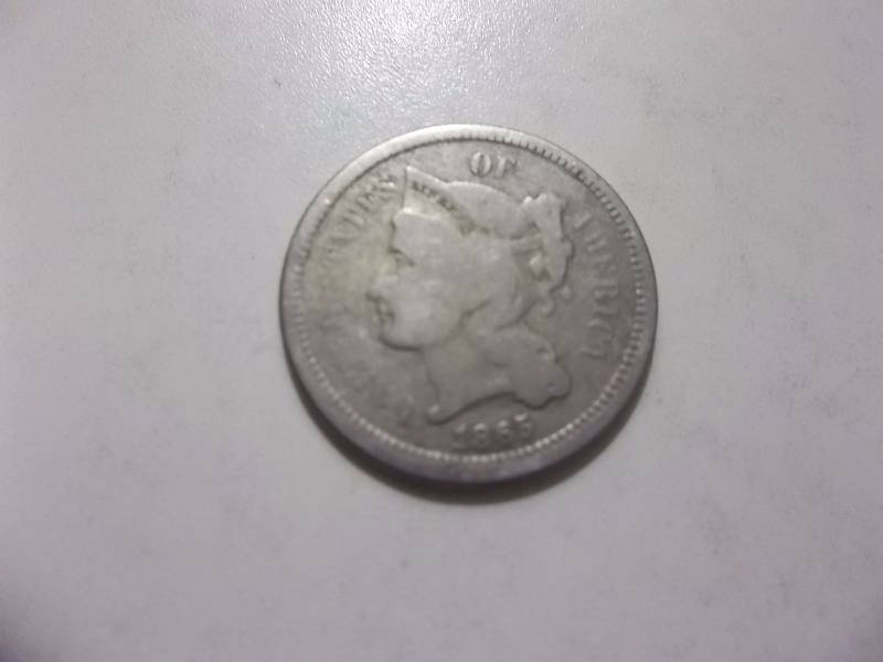 1865 3-Cent Nickel