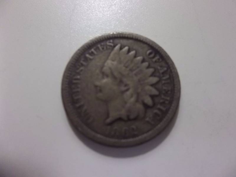 1862 Indian Head Bronze Cent