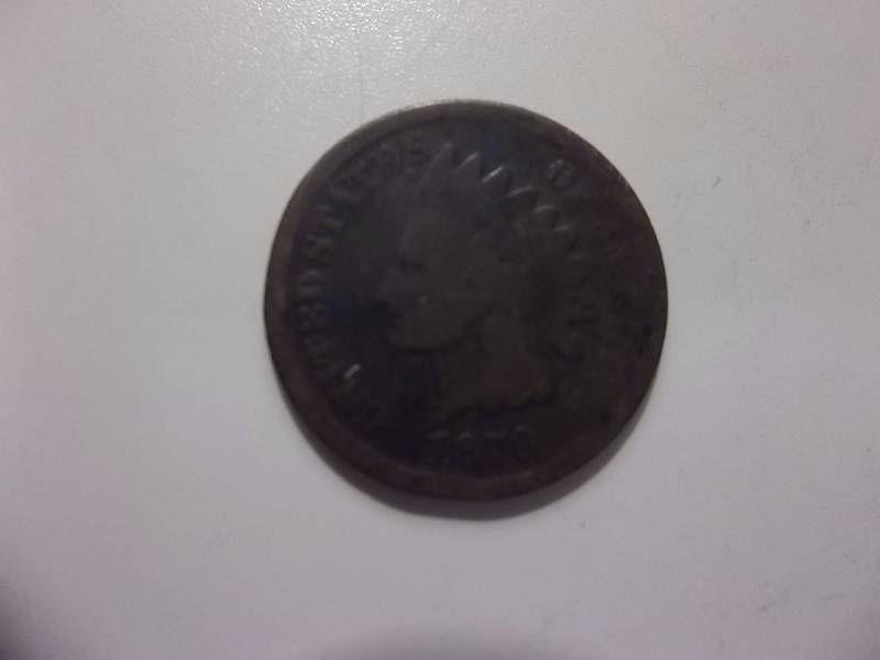 1870 Indian Head  Cent Very Rare Date