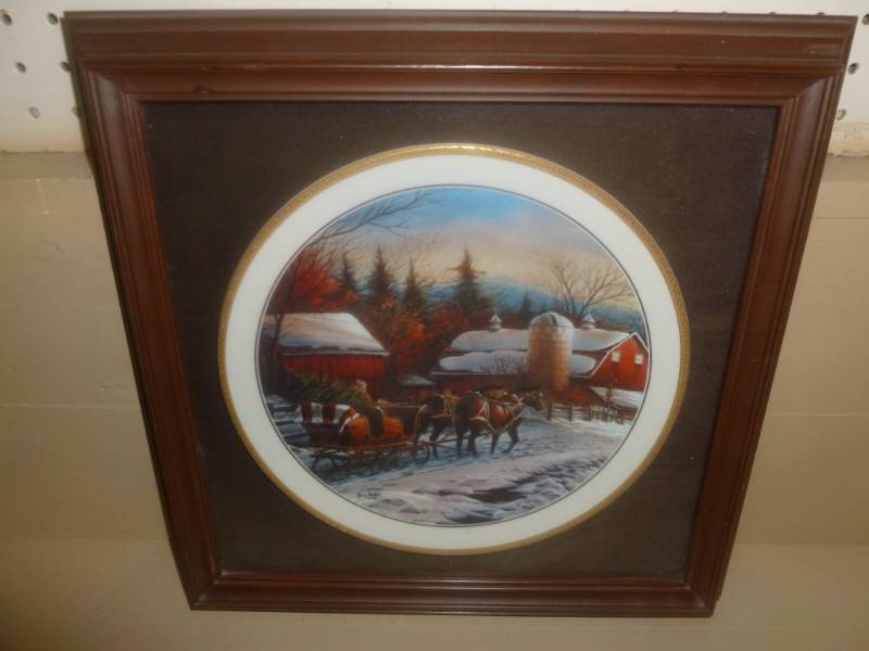 Terry Redlin Plate Decoration