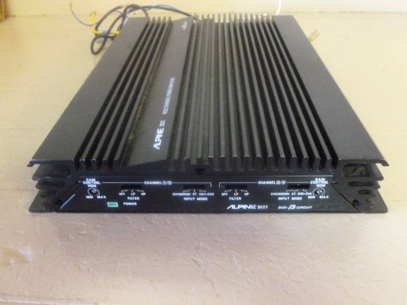 Alpine Power Amp