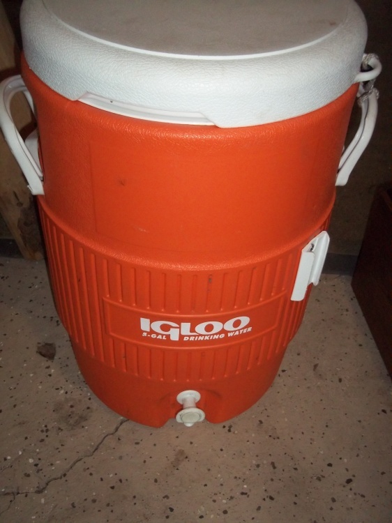 Igloo Orange Cooler