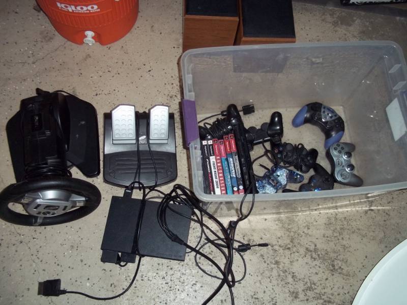 Play Station 2 with Games
