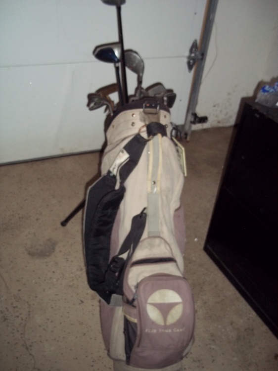 Set of Ping Golf Clubs with Bag