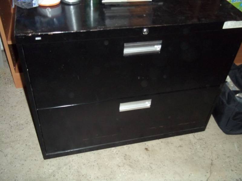 2 Drawer Metal File Cabinet