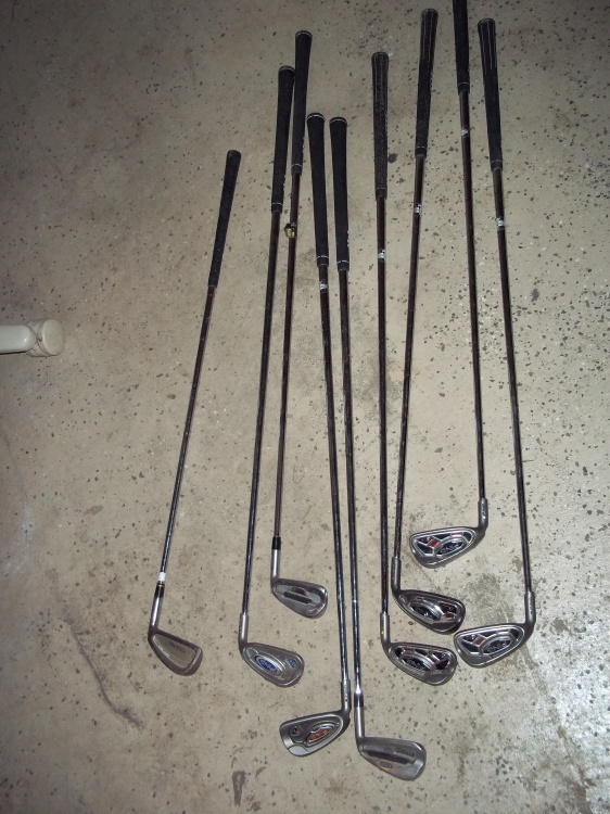 Set Of Golf Clubs  No bag