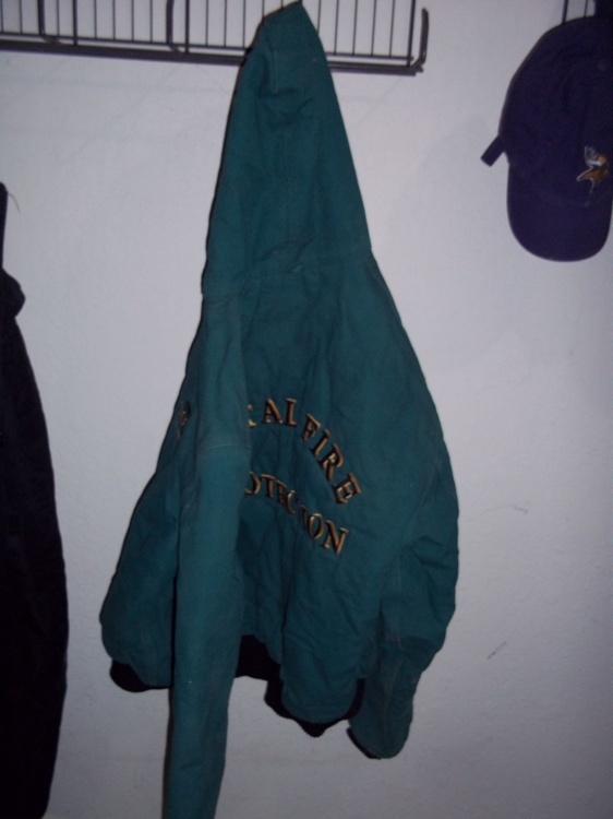 Green Carhart Firemans jacket