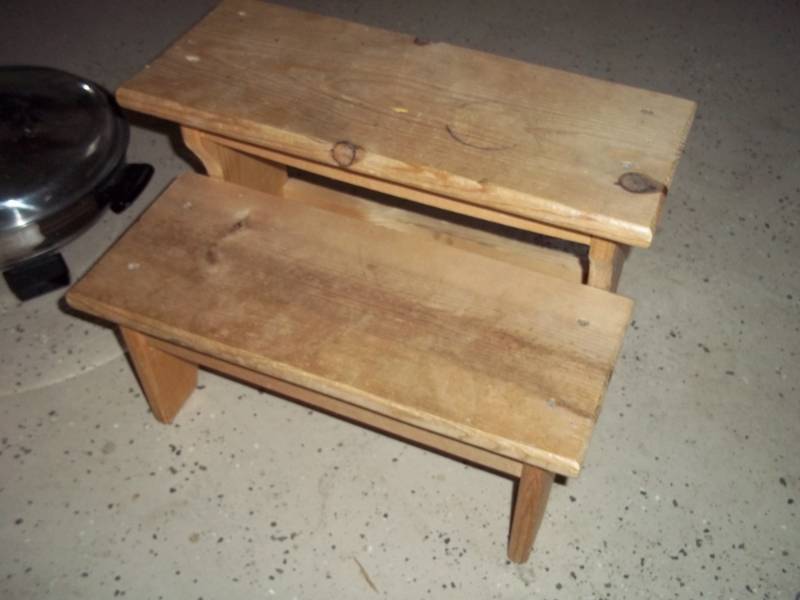 Wood step Stool
