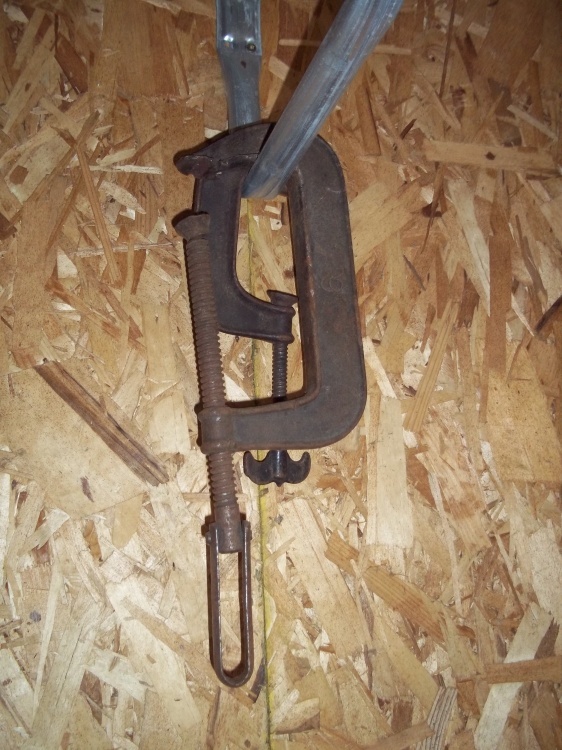 Lot of 2 C clamps