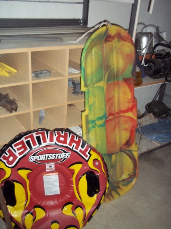 Pair of snow sleds