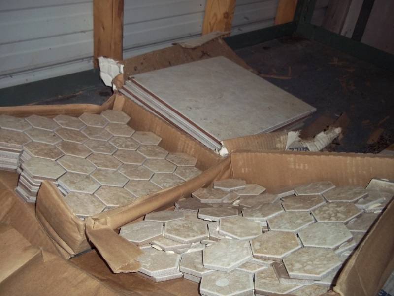 3 Boxes of Tile