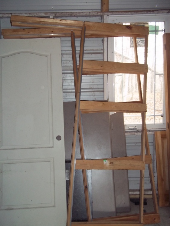 Pair of Pocket door Framework