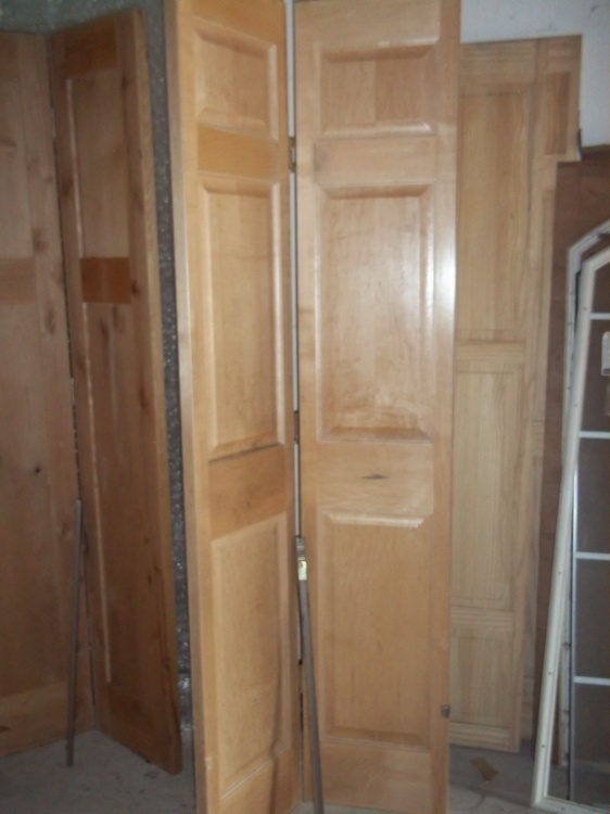 Maple Closet Door