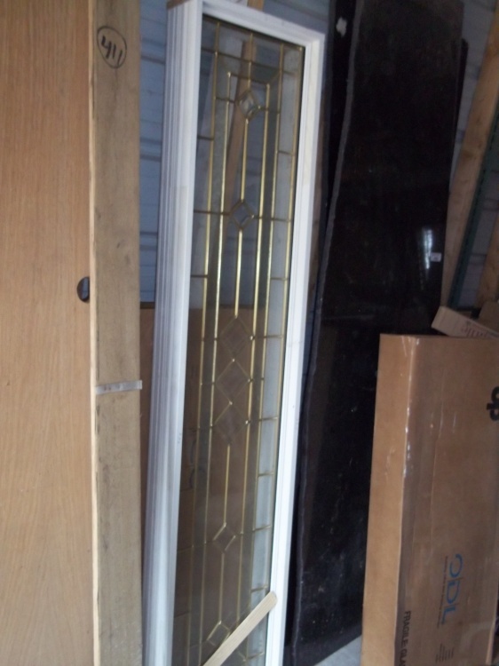 Tall Window with Decor striping