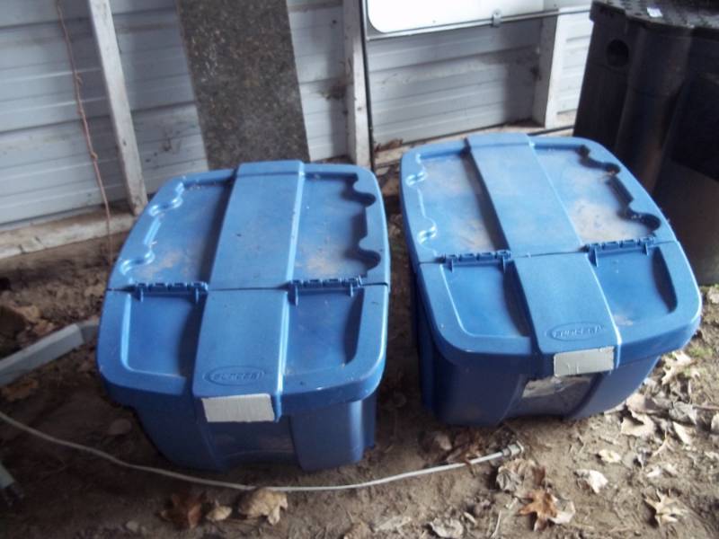 2 Recycling Totes