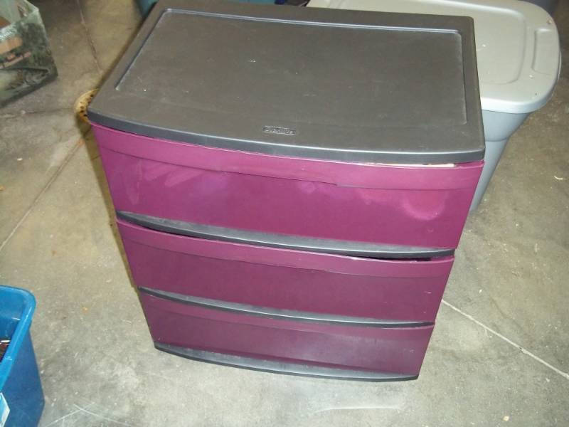 3 Drawer Sterlite tote