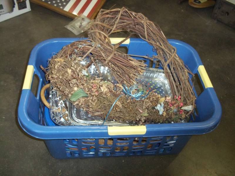 Clothes Basket includes contents