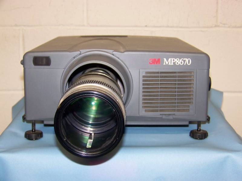 3M, MP8670, LCD Projector with Long 