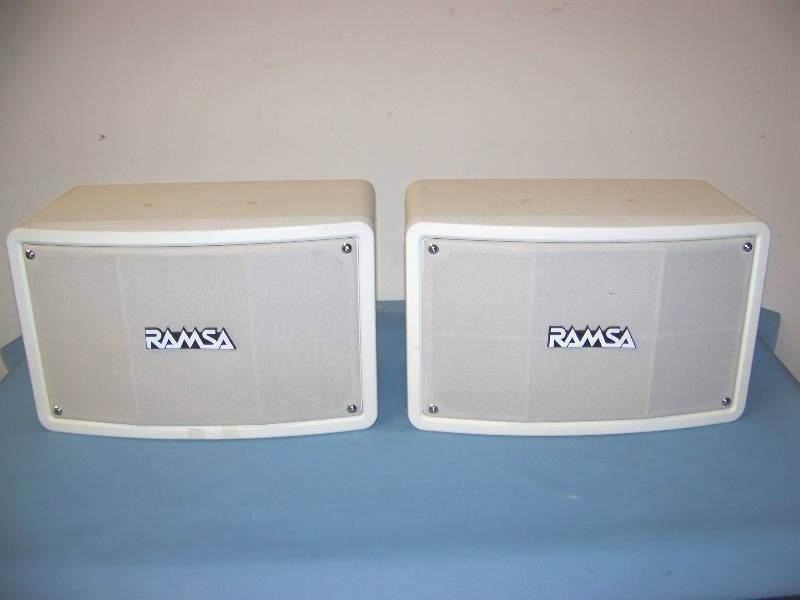panasonic ramsa speakers