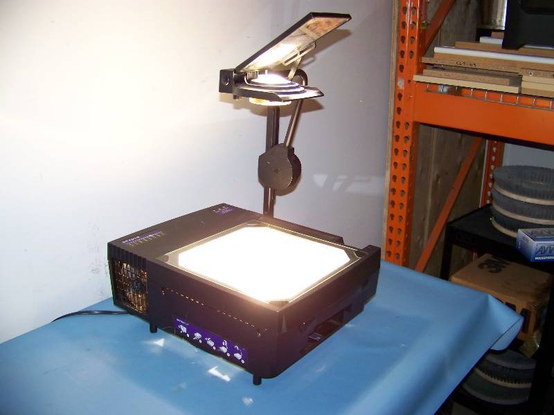 lot 87 image: Dukane, Starfire, Overhead Projector with Dual Bulb System and On-Board Outlets