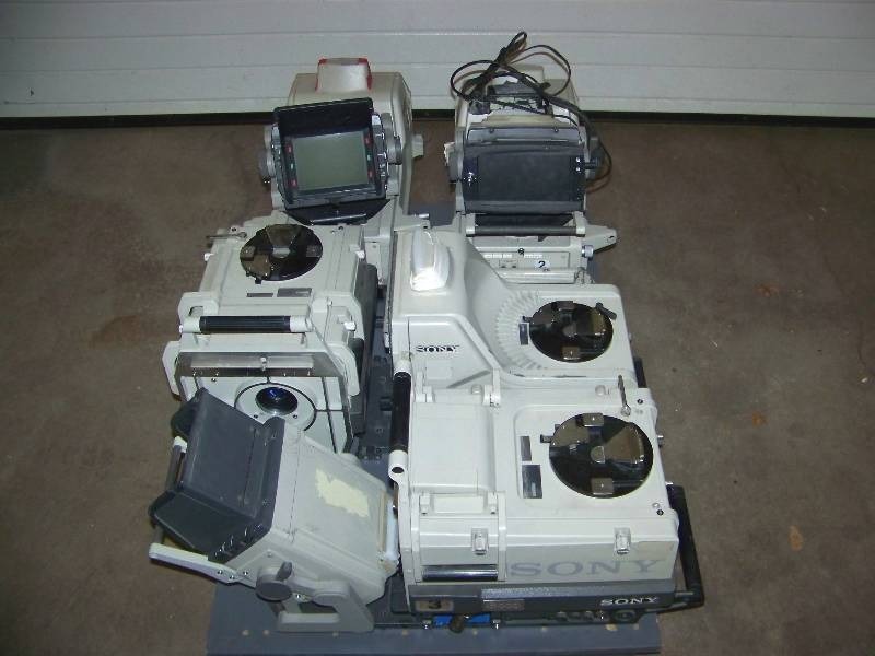 lot 92 image: Sony, Pro Studio, CCD Units, Color Video Cameras and Electronic View FInders