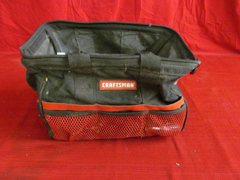 Craftsman tool bag hand tools
