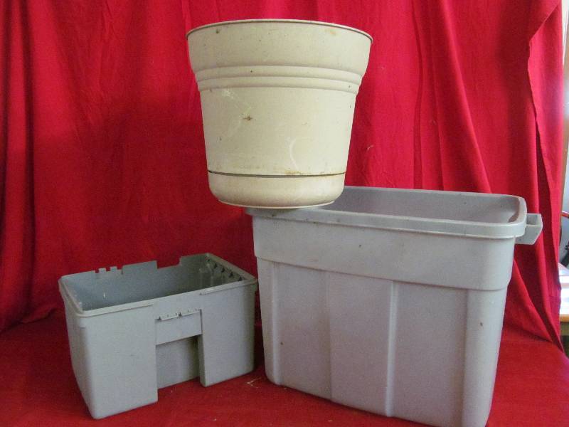 tote ,planter, tool box